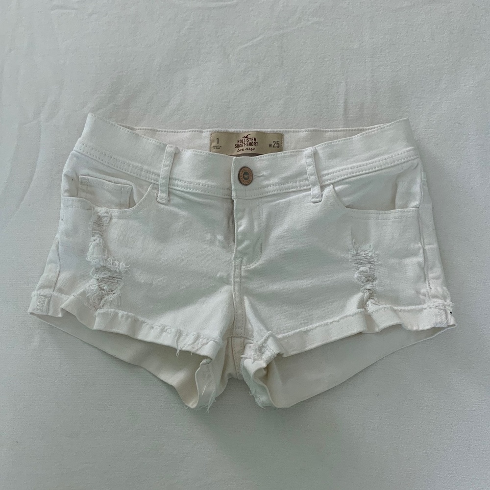 White Hollister Shorts